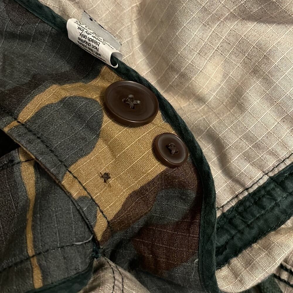 Madewell Womans Outbound Camo Utility Jacket Green Brown Size S - Picture 4 of 4